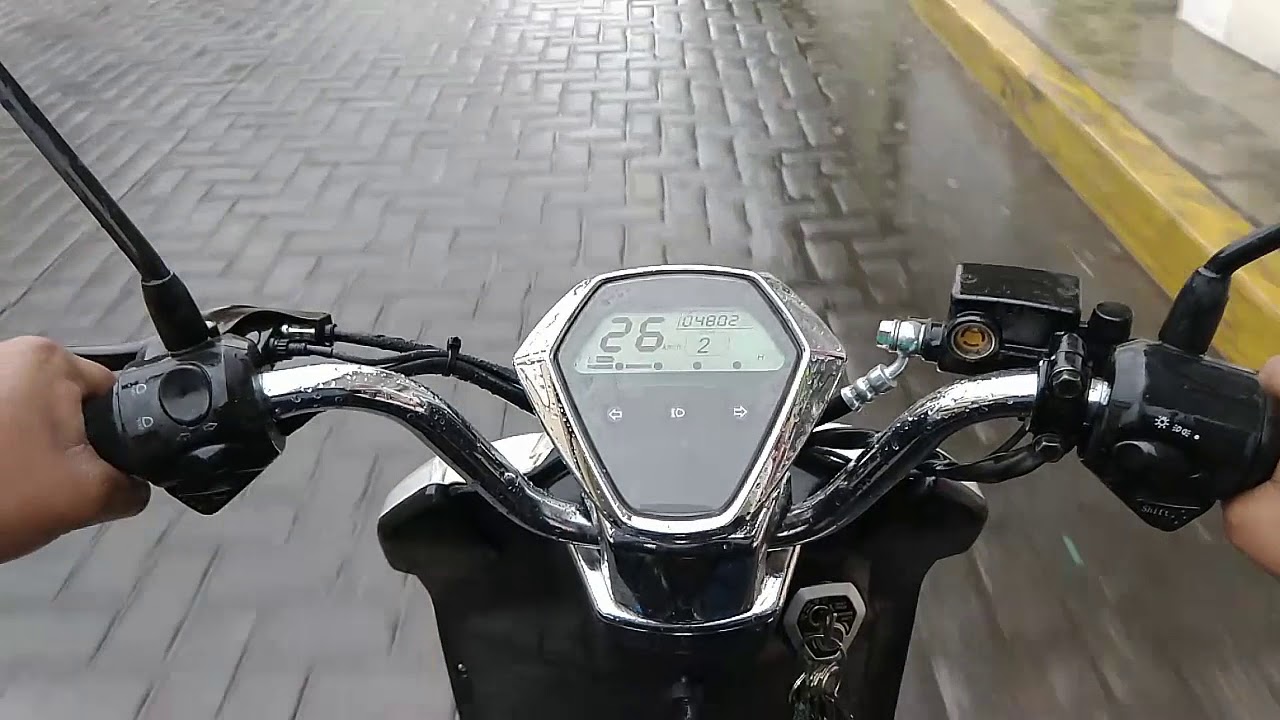 QUE PASA CON UNA MOTO ELECTRICA CUANDO LLUEVE O CUANDO SE MOJA