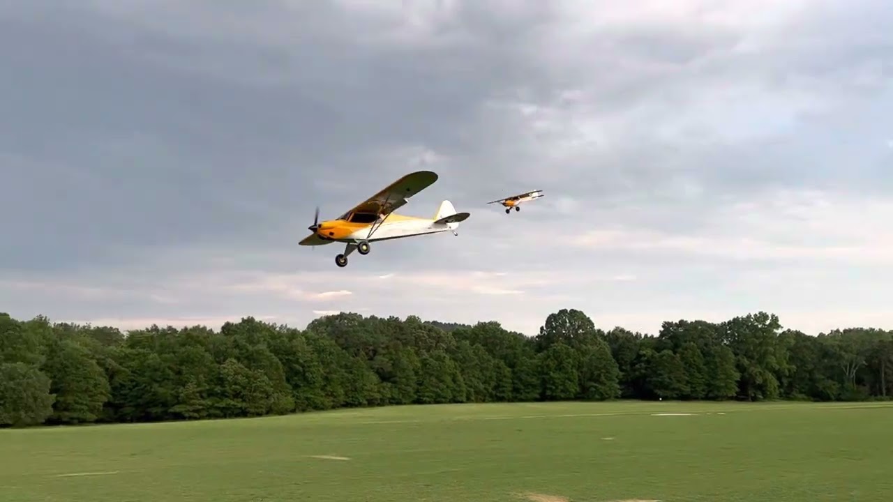 Team Grupp did a great job at Joe Nall 2023 with the Grupp CarbonCub 40% Thanks Manuel & Steffen 🙏