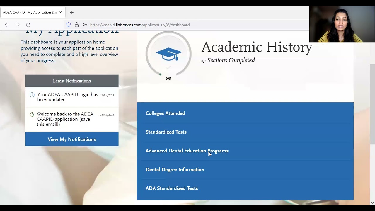 How to fill out CAAPID Application? - Guided tips by University of Michigan DMD student