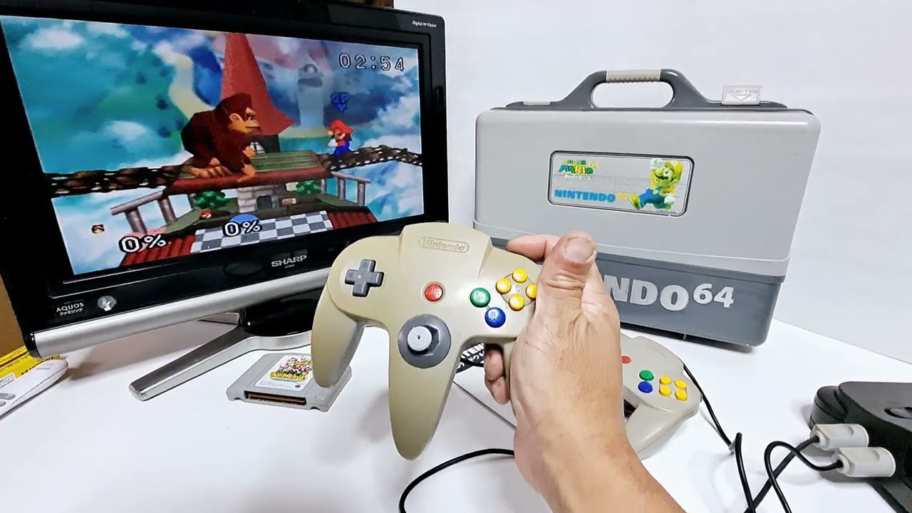 Nintendo 64 Black + Maleta Super Mario 64 !!!