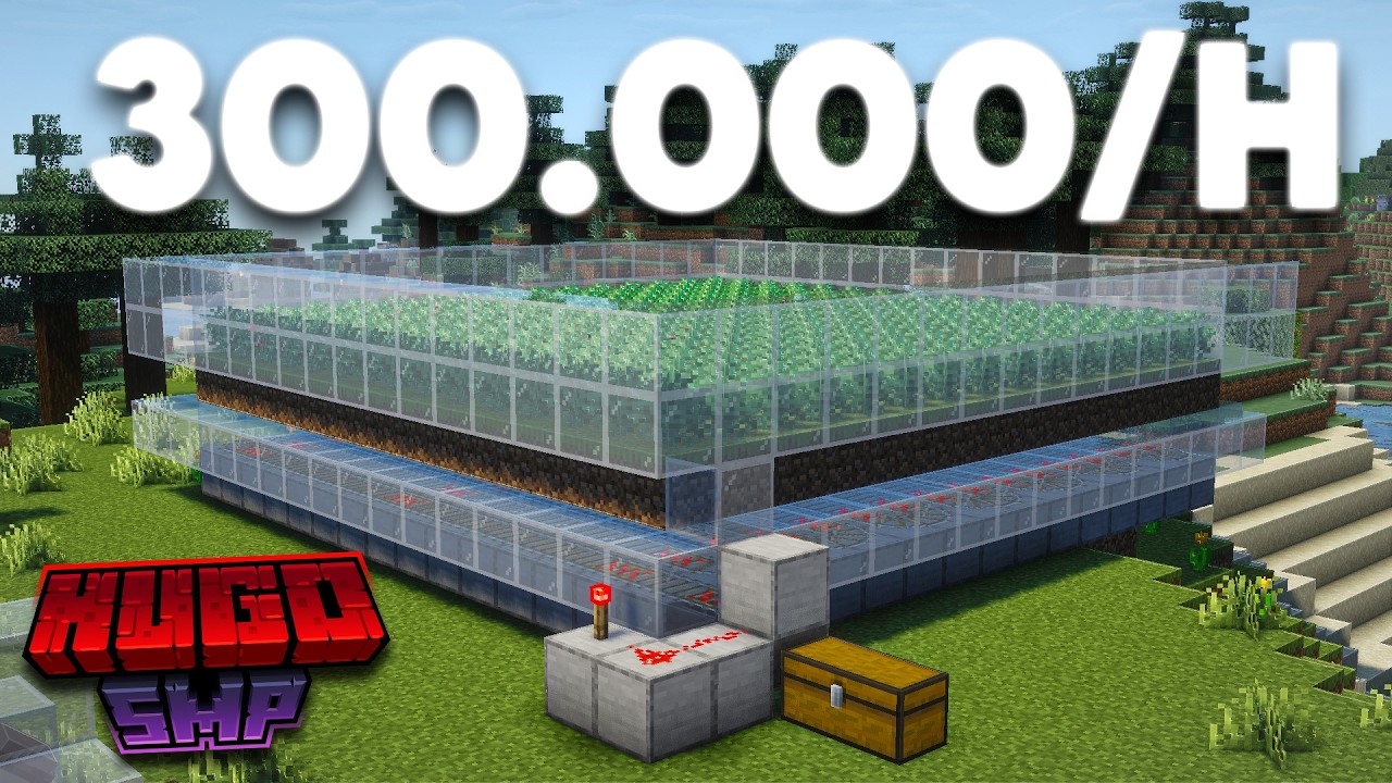 3 FARMEN die dich REICH machen auf HugoSMP