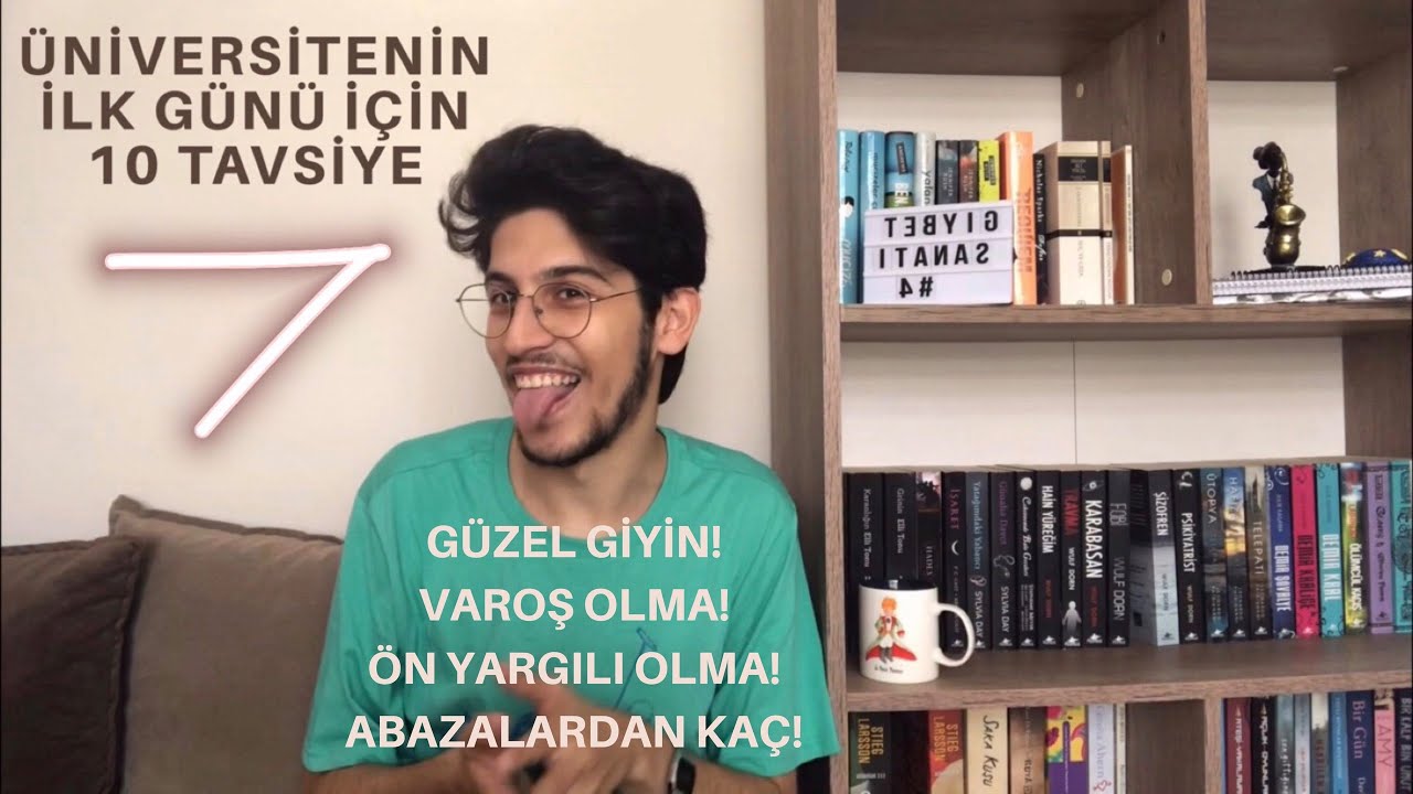 ÜNİVERSİTENİN İLK GÜNÜ BUNLARI ASLA YAPMA! | Yeni Başlayanlara Tavsiyeler | GIYBET SANATI 101 #4