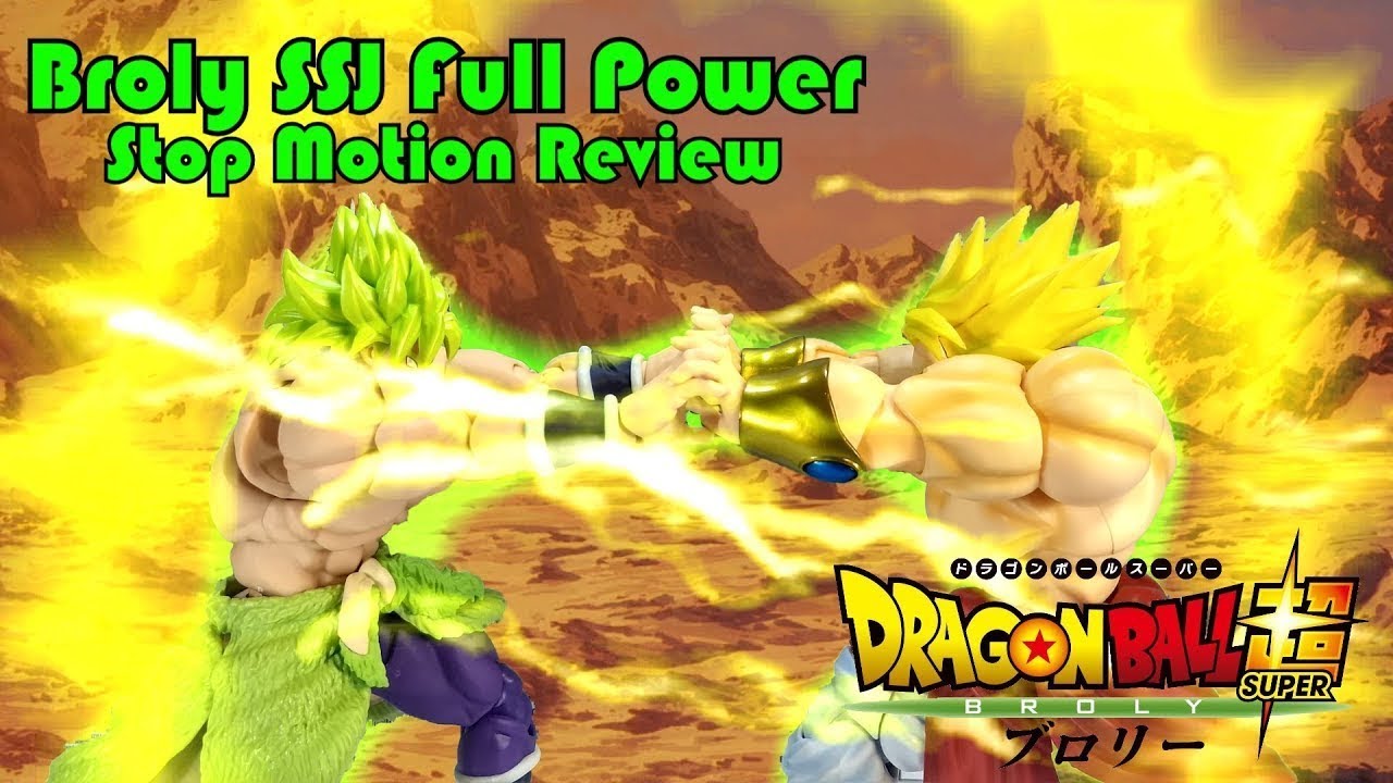 BROLY SUPER 🆚 BROLY Z | STOP MOTION REVIEW | Dragon Ball Super Broly S.H Figuarts | Broly Full Power