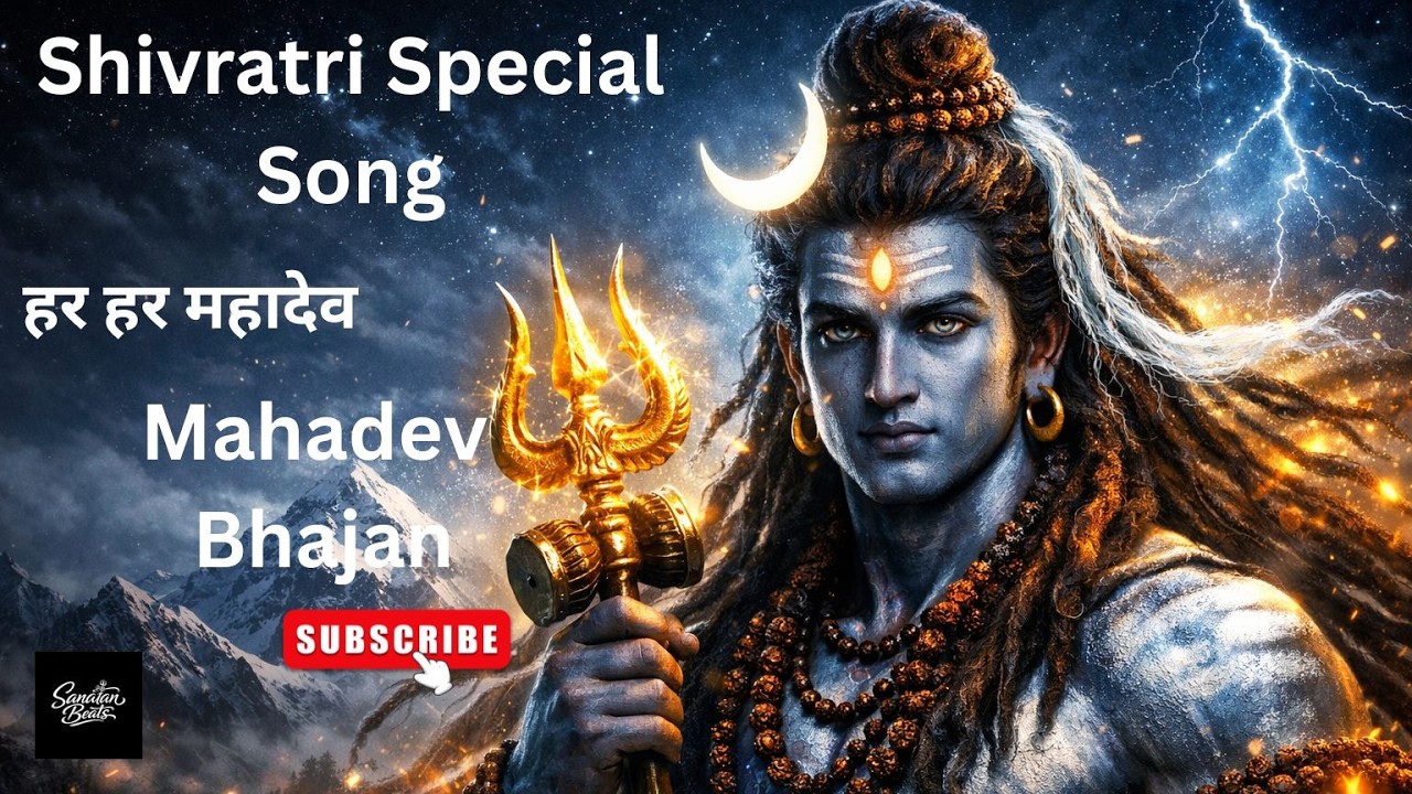 Mahadev Bhajan 2026 | हर हर महादेव | Shivratri Special Song | Powerful Shiv Bhajan#harharmahadev