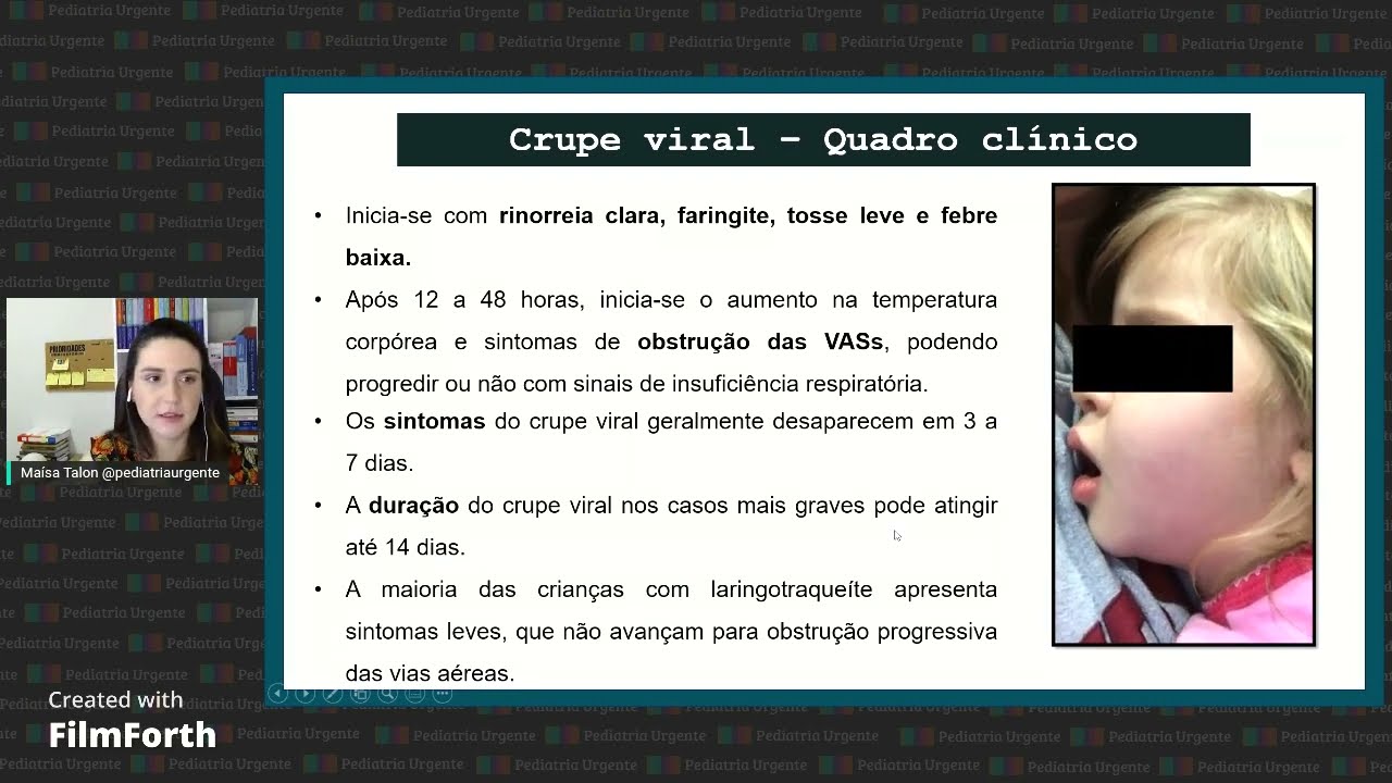 Laringite aguda: como é o estridor?
