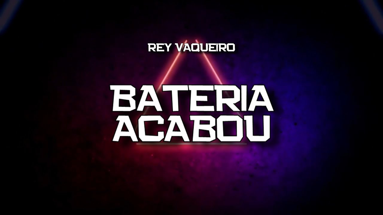 PLAYBACK - BATERIA ACABOU - REY VAQUEIRO (KARAOKÊ)
