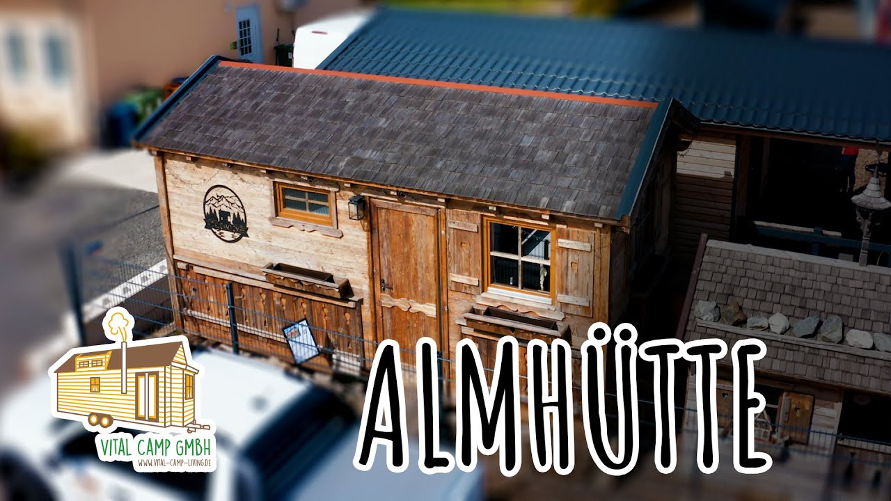 Tiny House (Chalet) Almhütte. Sven Tietzer von NDR führt uns durch das schöne und spezielle Almhaus