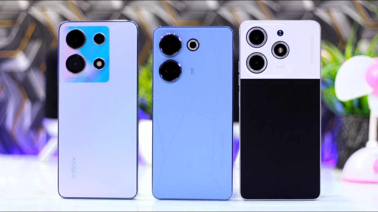 Infinix Note 30 Vs Tecno Camon 20 Vs Tecno Spark 10 Pro SPEED TEST
