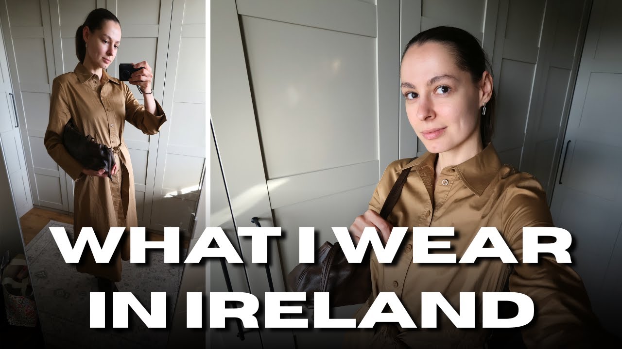 Autumn Wardrobe in Ireland 🍂 | styling boots & outfits for rainy weather