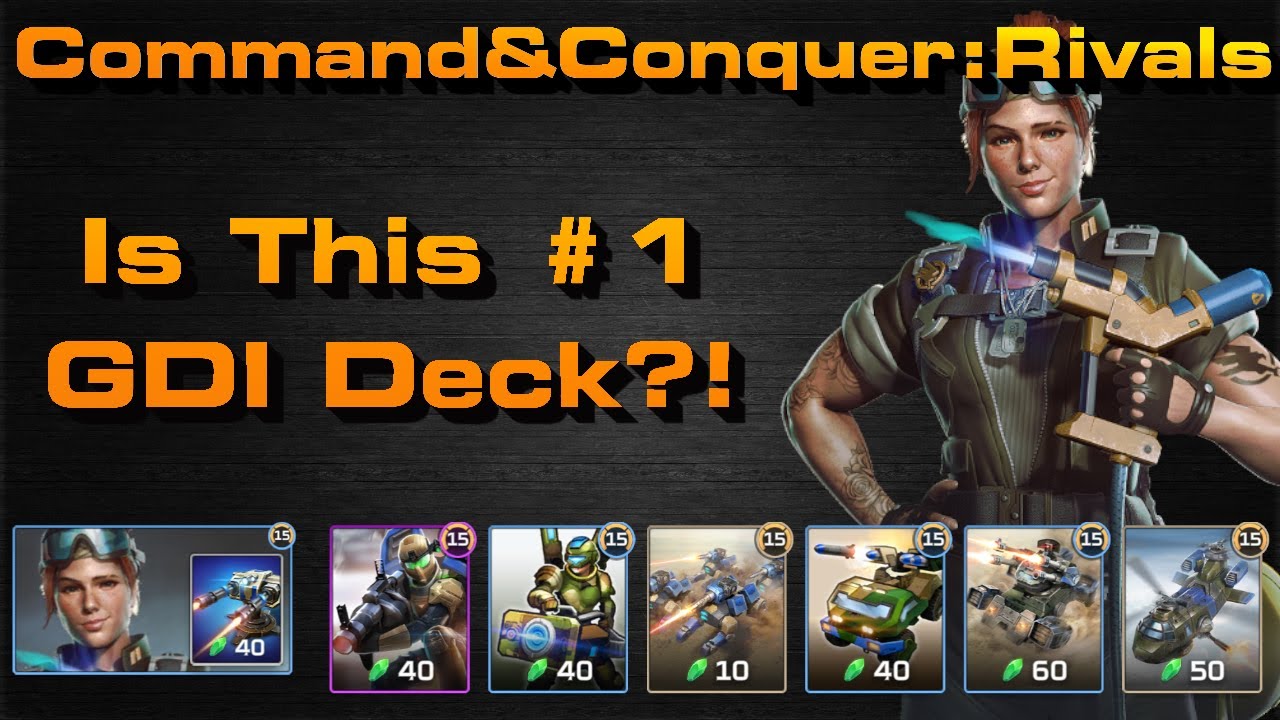 C&C Rivals: Crate Challenge With Maybe Best GDI Deck!