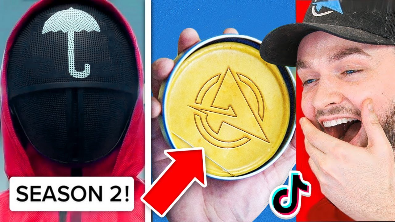 Игра &laquo;Кальмар&raquo; *ВИРУСНЫЙ* TikTok! (Подборка игр &laquo;Кальмар&raquo; на Netflix)