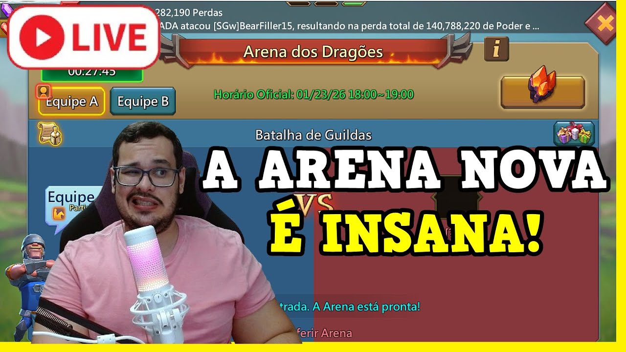 🔴LORDS DO ZERO - SEM PATROCÍNIO DA IGG! #132 Lords Mobile