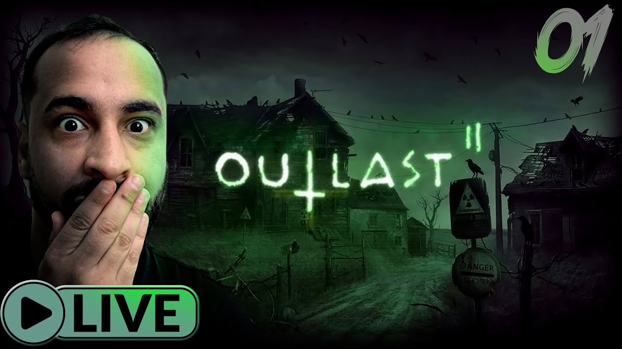 🟤LIVE:  OUTLAST 2 PARTE #1 | Início da Gameplay! (será que vai ser parte 01 até zerar?) | RaufDant