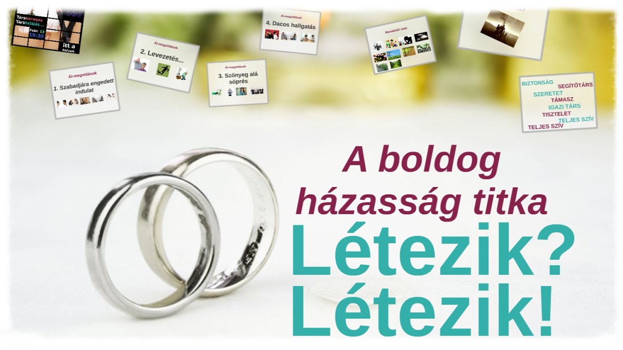 A boldog házasság titka - Létezik!