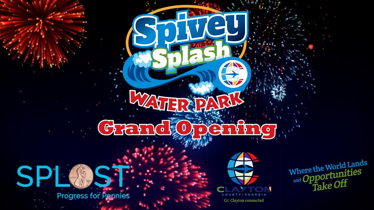 Clayton County: Spivey Splash Grand Opening Event