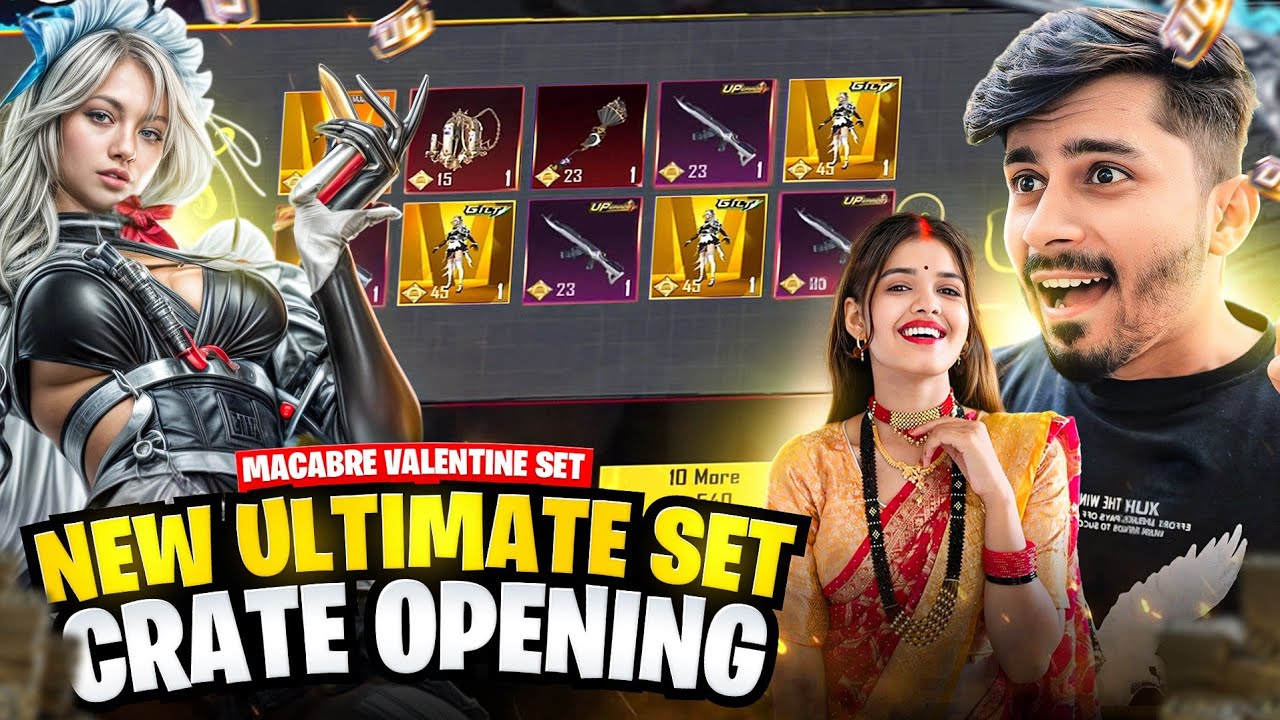 NEW WORLD RECORD ULTIMATE SET CRATE OPENING IN BGMI 🔥 NEW M762 SKIN MAXOUT - BGMI CRATE OPENING