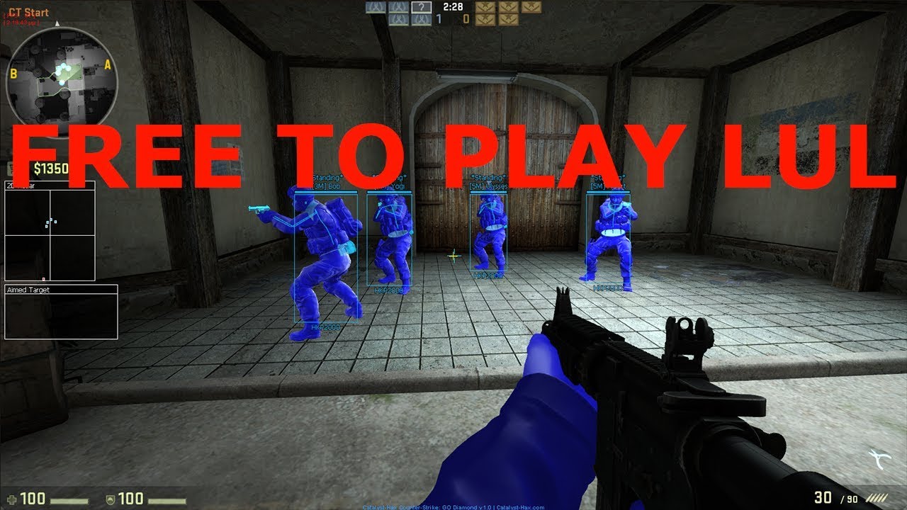 Free to play CSGO in a nutshell