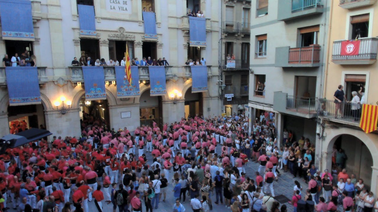 Diada castellera de Valls de la Vigília de la Diada Nacional