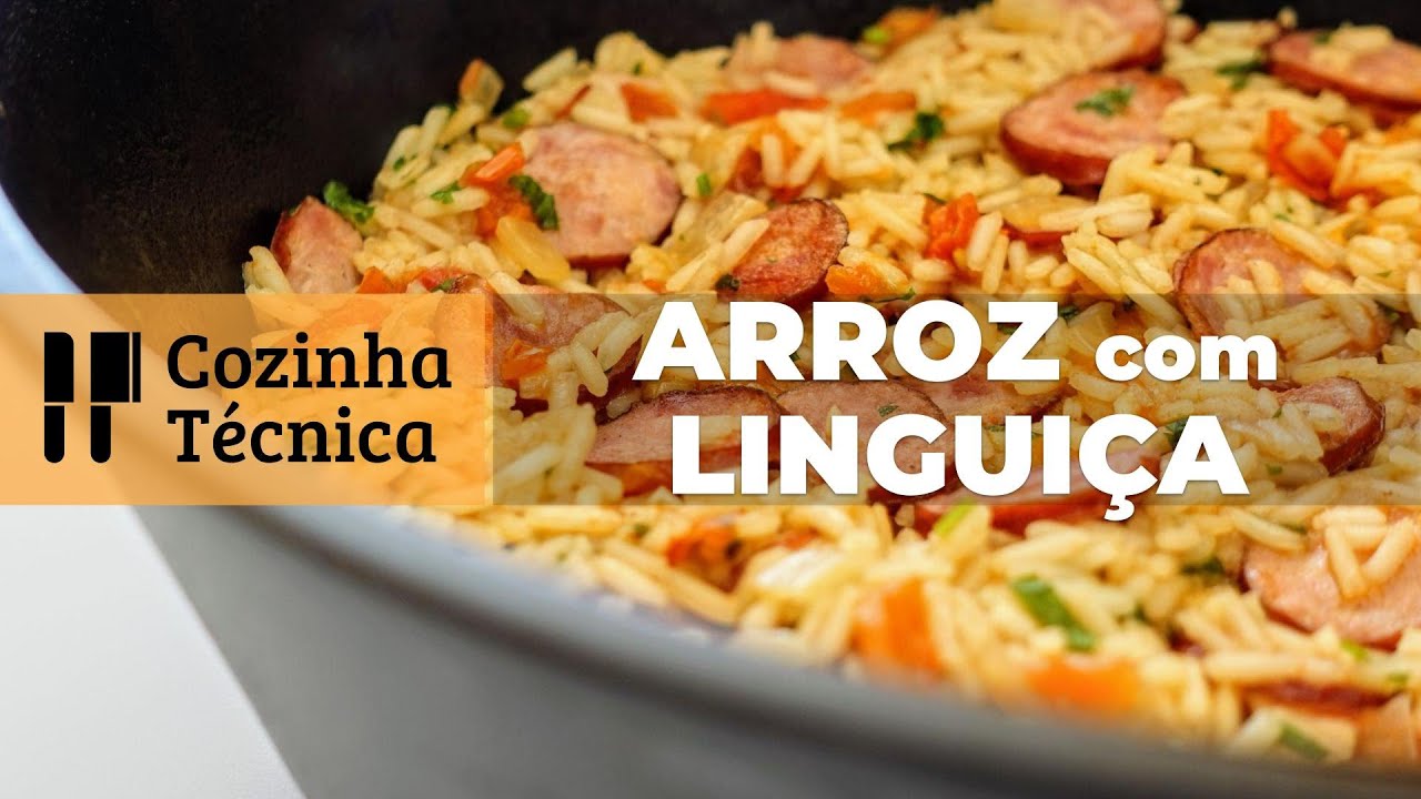 Arroz com Linguiça