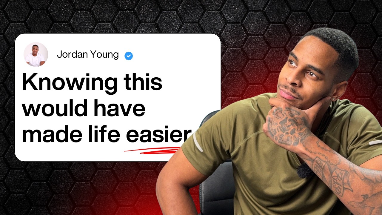 3 Things I Wish I Knew At 16 (Would've Saved Me Years)