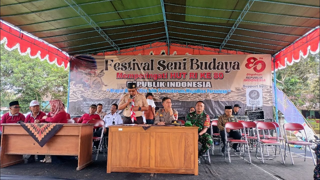 🔴 Live Streaming Festival Seni Budaya Kecamatan Candimulyo