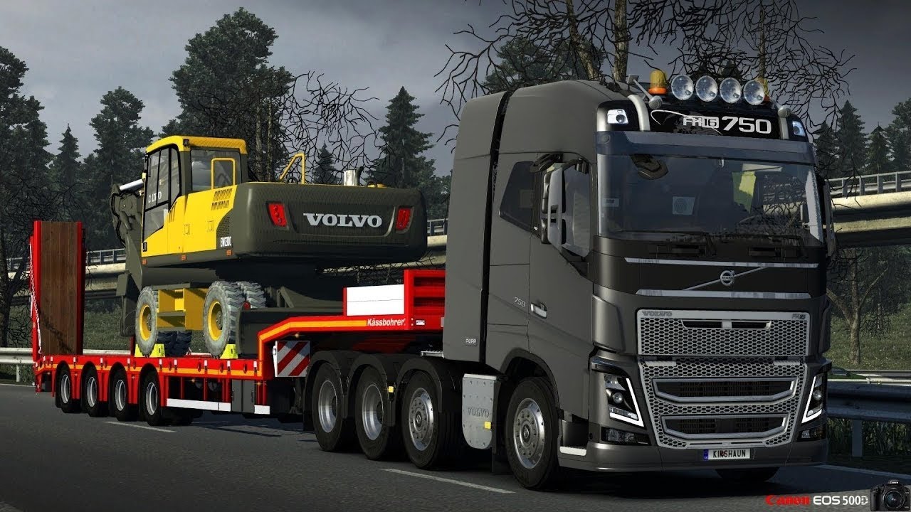 Euro Truck Simulator 2 -Fragile Cargo Transport  Gameplay part 1