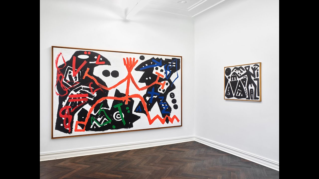 A.R. PENCK – WORKS ON CANVAS | Meierbach