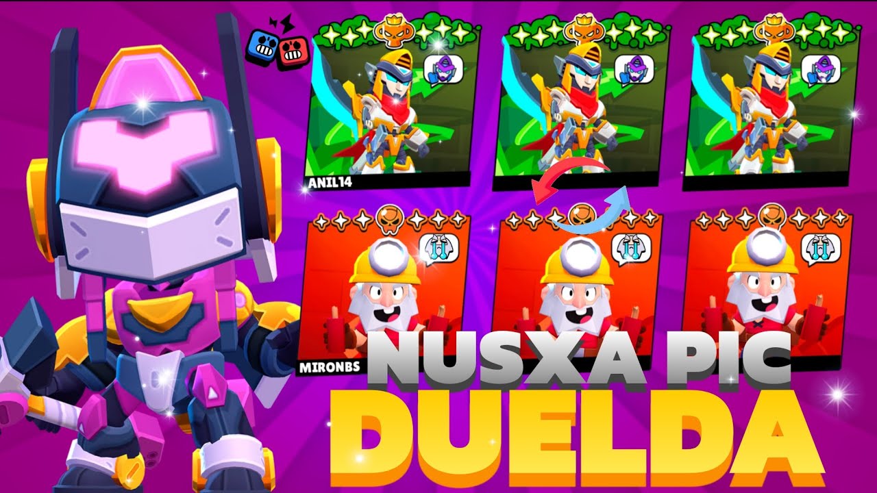 Duelda raqib pikini KO‘CHIRDIM 😱 Natija shok! | Brawl Stars