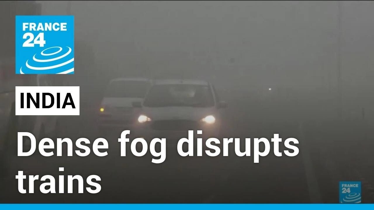 India: Dense fog disrupts flights and trains &bull; FRANCE 24 English