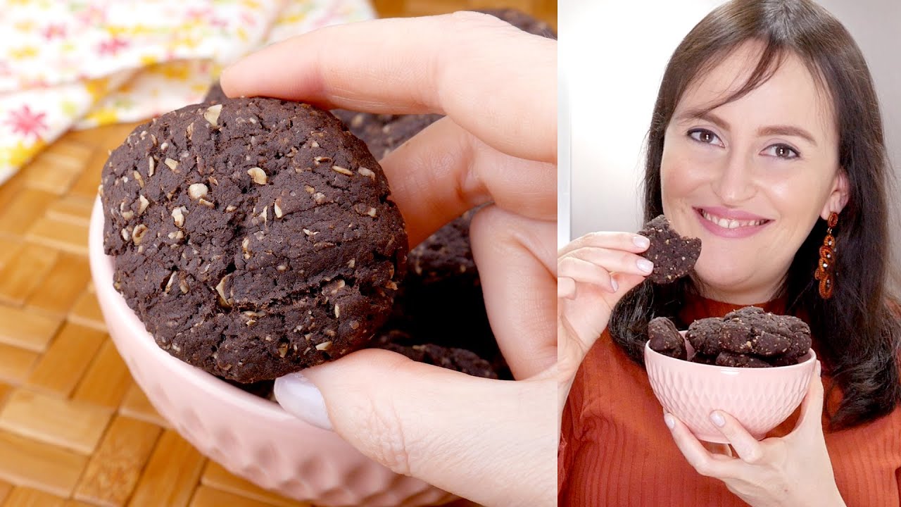 BISCOITINHOS DE CHOCOLATE COM AVEIA - SUPER FÁCEIS | Cook'n Enjoy #610