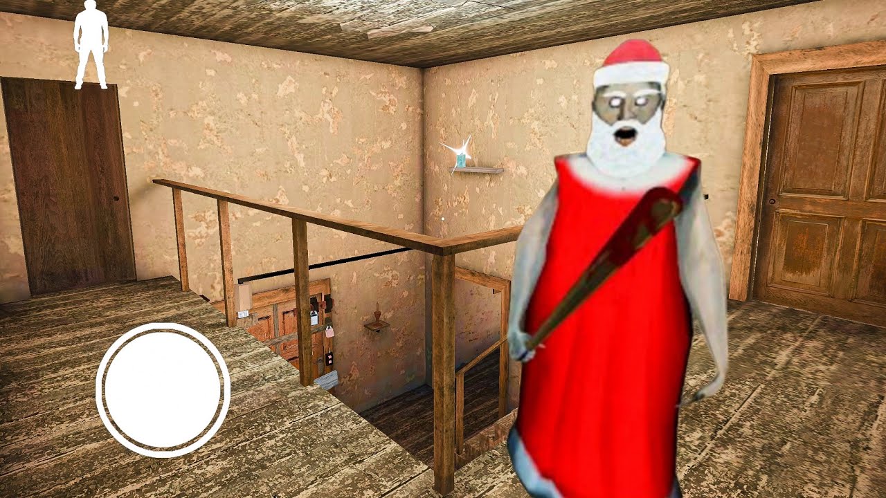 Granny Game Horror Escape Gameplay 😱 | Granny Santa Claus 🌲Ep3