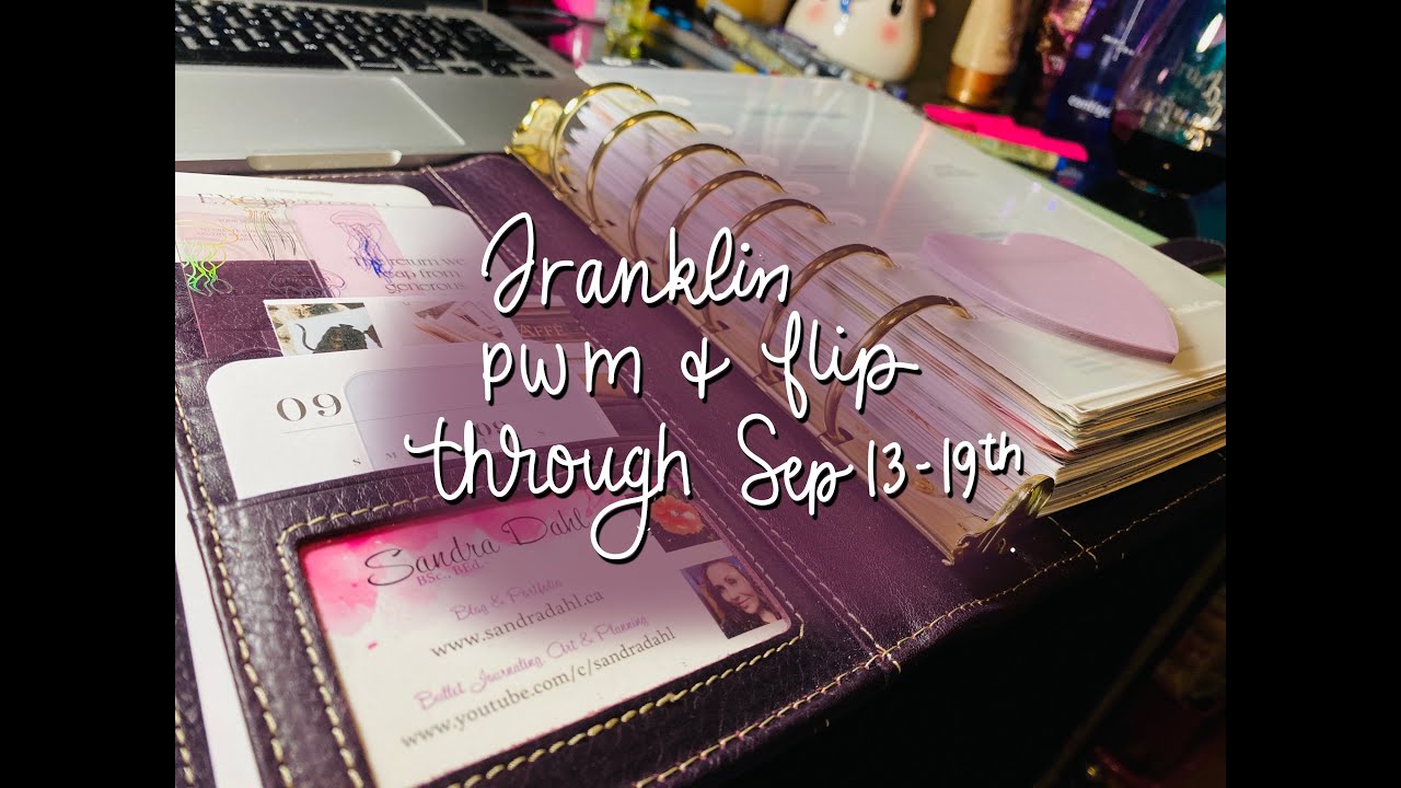 Franklin Covey Weekly Plan With Me & Flip Through!!! Classic Vintage Aurora & New Dividers!!