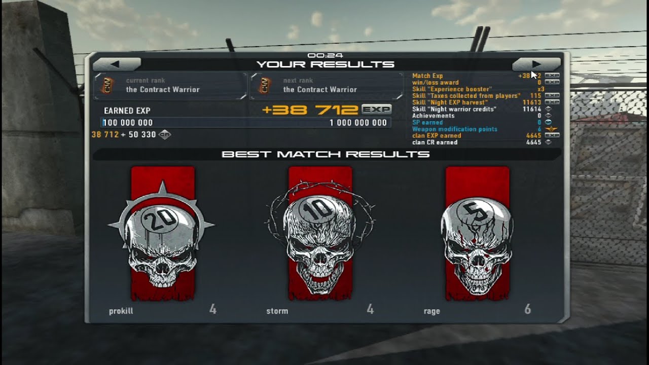 Contract Wars -  4 Prokills in One Round