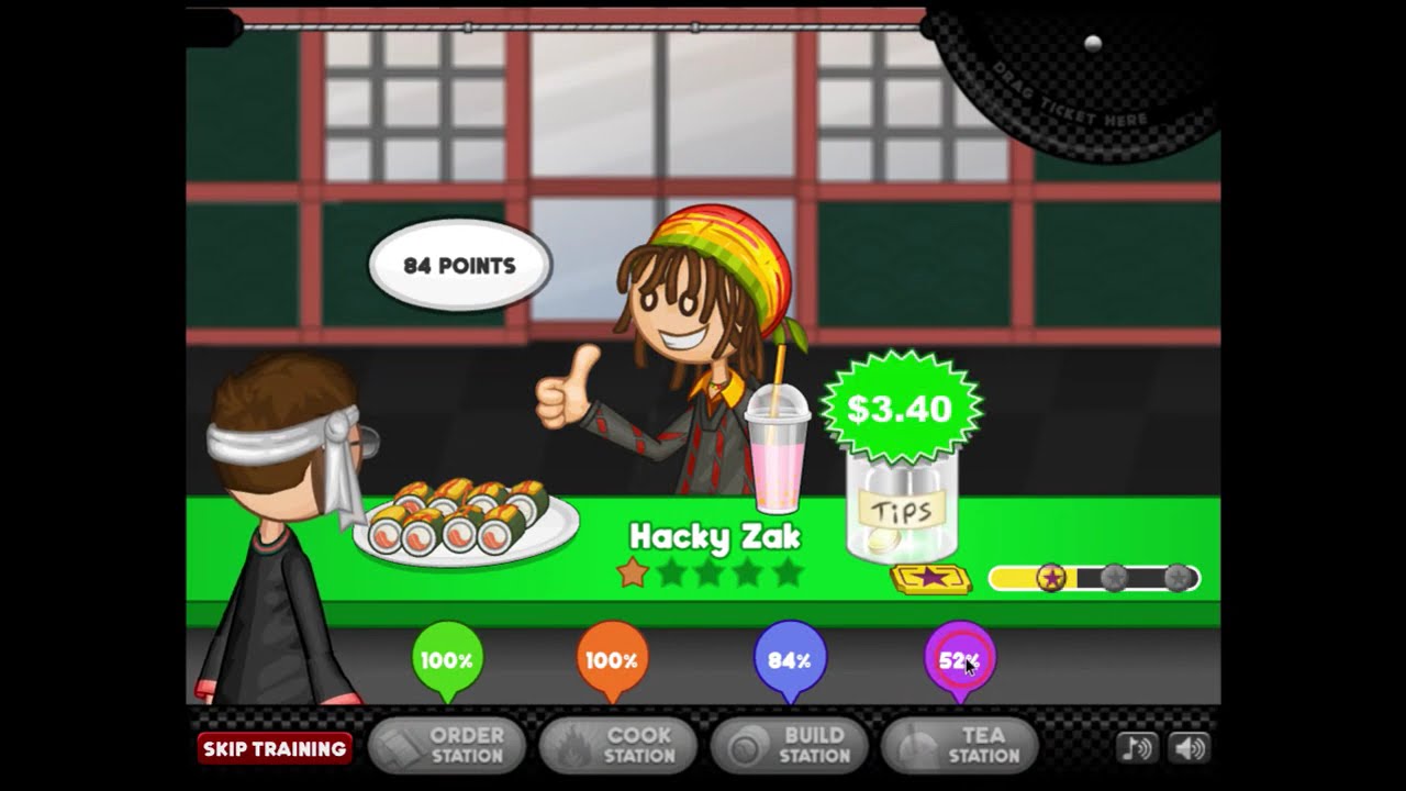 Papa's sushi