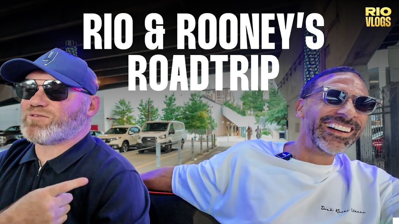 Rio & Wayne Rooney’s Hilarious USA Roadtrip! Man Utd Legends on the Road 🇺🇸
