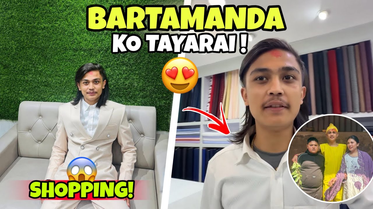 Bartamanda Ko Lagi Kasar Batna Suru Vayo 😍 || Bartamanda Ko Lagi Shopping 😱 || Roshan Vlogs