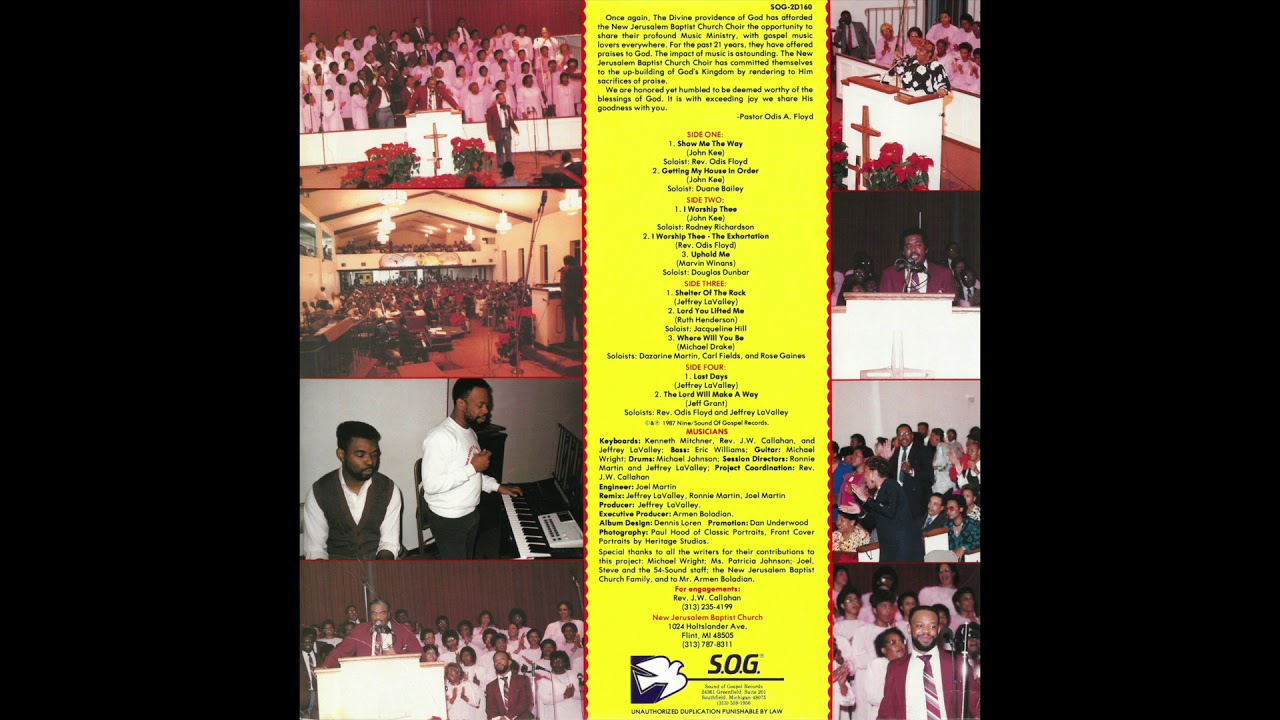 Getting My House In Order (1987) - New Jerusalem Baptist Church Choir