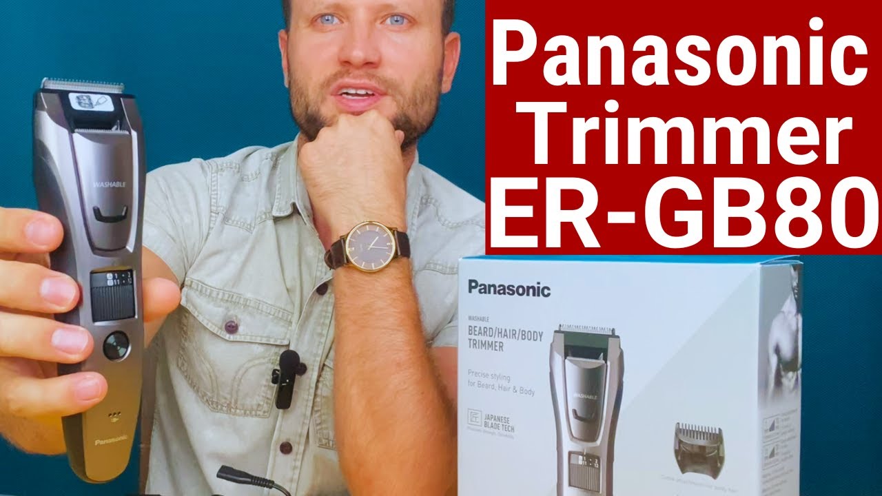 Panasonic ER-GB80 Multi-Groomer Trimmer Review