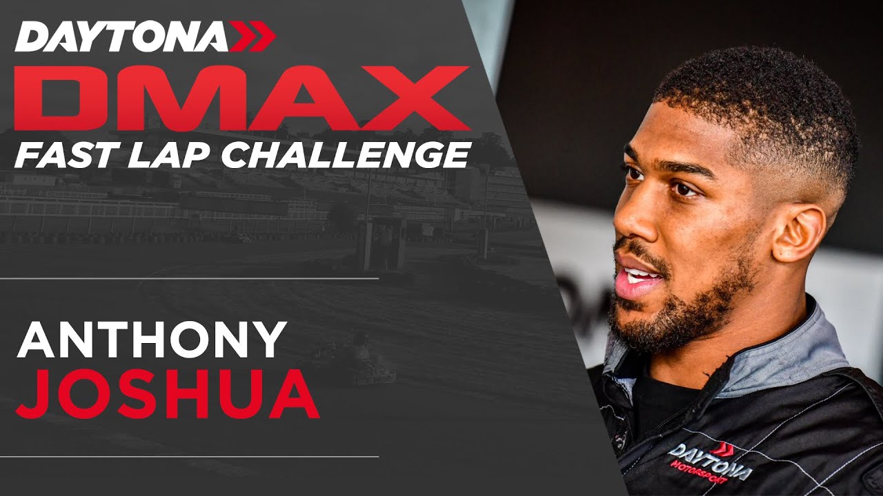 ANTHONY JOSHUA RACES DMAX GO-KART!! #daytonamotorsport #anthonyjoshua #gokarting