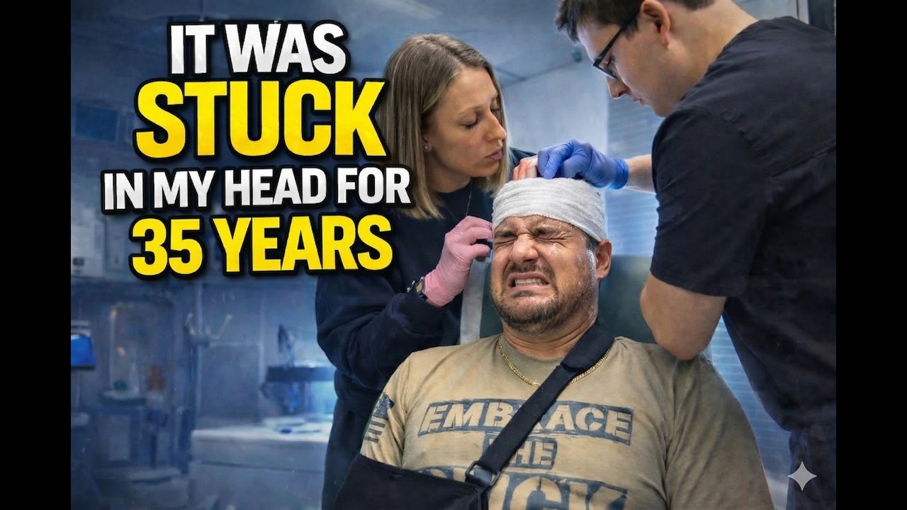 (GRAPHIC) I Got St@bbed In The Head - The Dr Had To Remove It