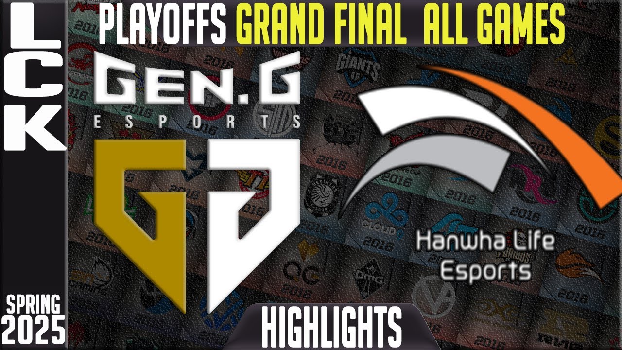 GEN vs HLE Highlights ALL GAMES | LCK Playoffs GRAND FINAL Split 1 2025 Gen.G vs Hanwha Life Esports