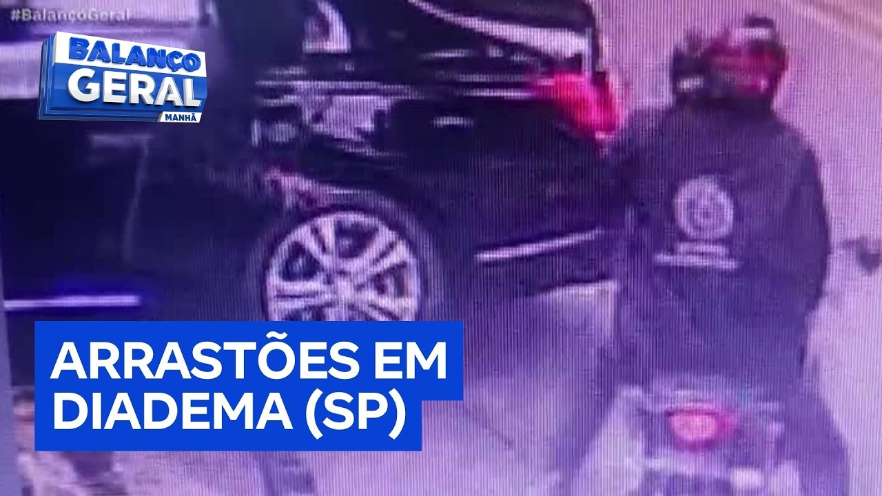 Ladrões usam motos para fugir rapidamente após arrastões em São Paulo