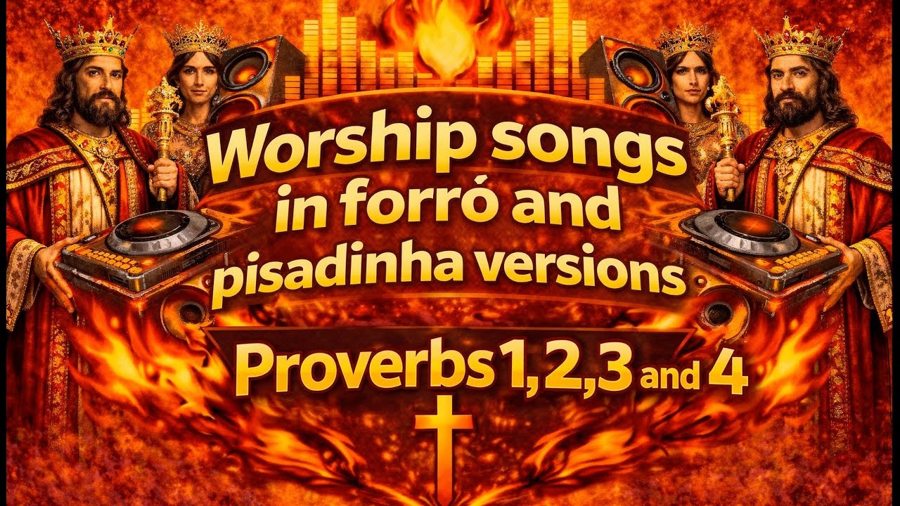 Proverbs 1,2,3 and 4 - Worship songs in forr&oacute; and pisadinha versions