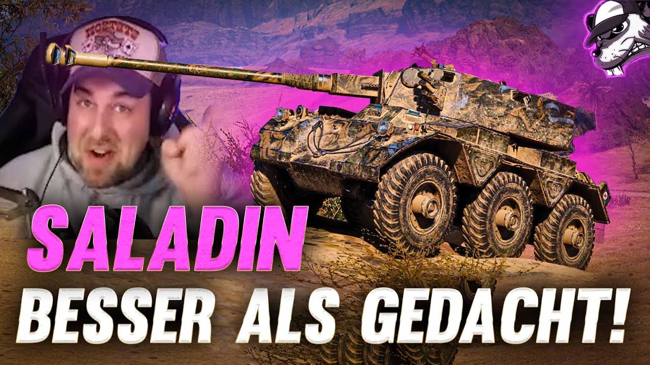 Saladin - Besser als gedacht! [World of Tanks - Gameplay - Deutsch]