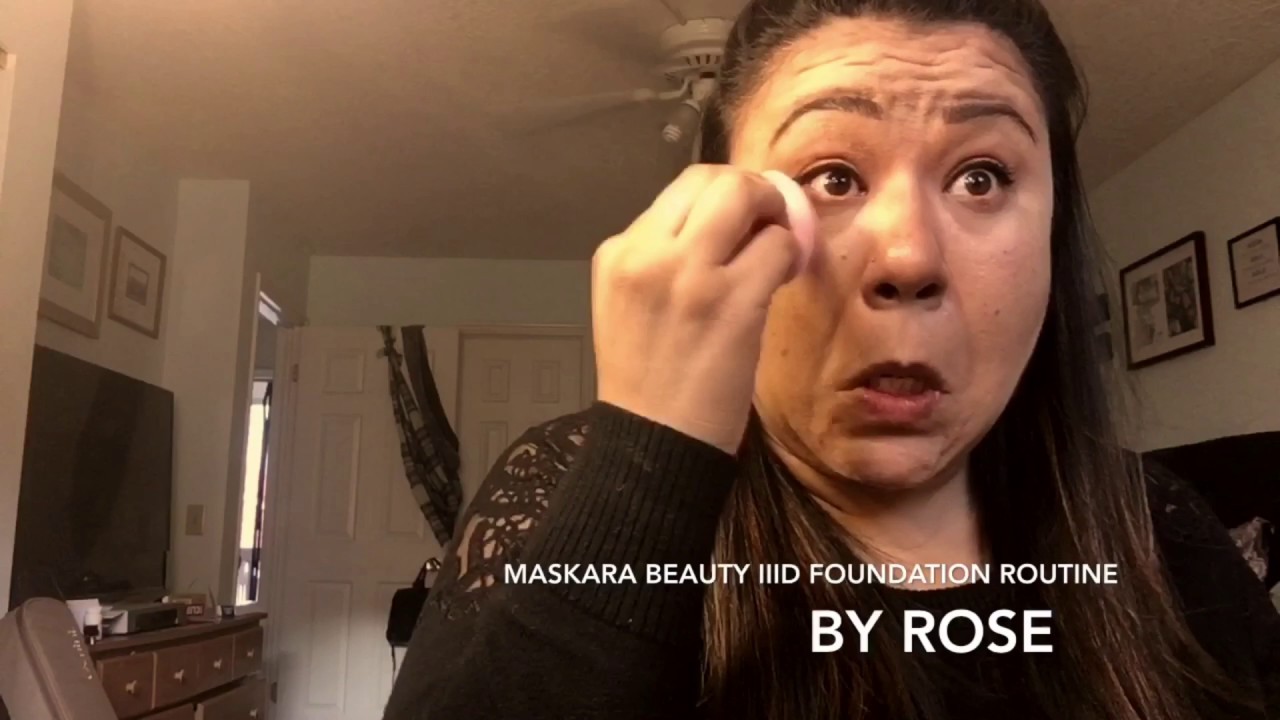 MASKCARA Beauty IIID Foundation Face Routine