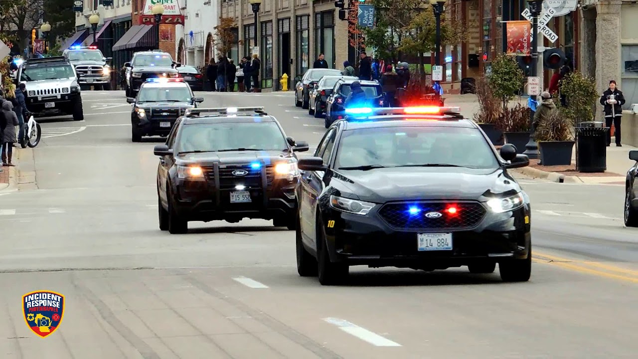 Rockford Police Officer Jaimie Cox Funeral Procession
