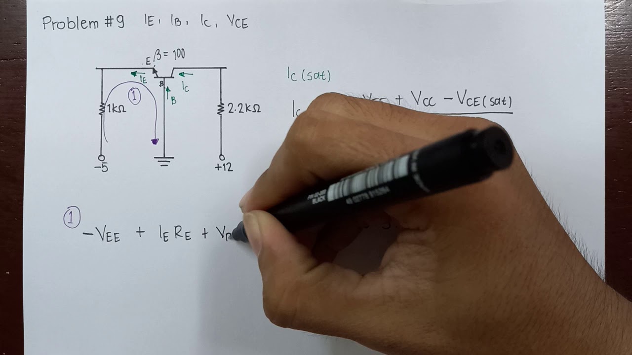BJT Problem #9 (Common Base)