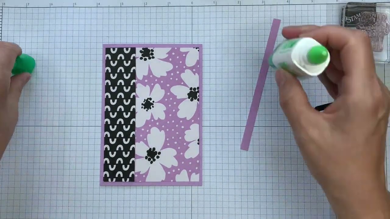 Quick Eclectic Congrats Card