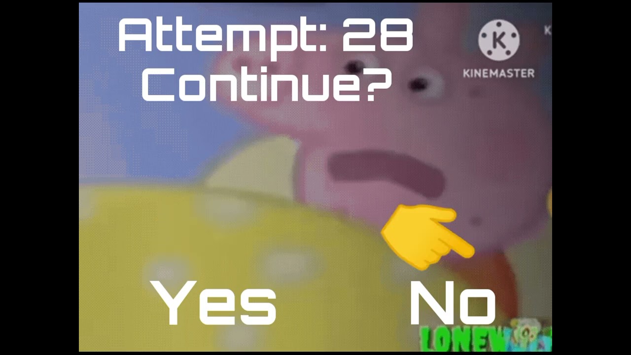 Peppa pig fear (English Game gear bootleg) Continue and Game over