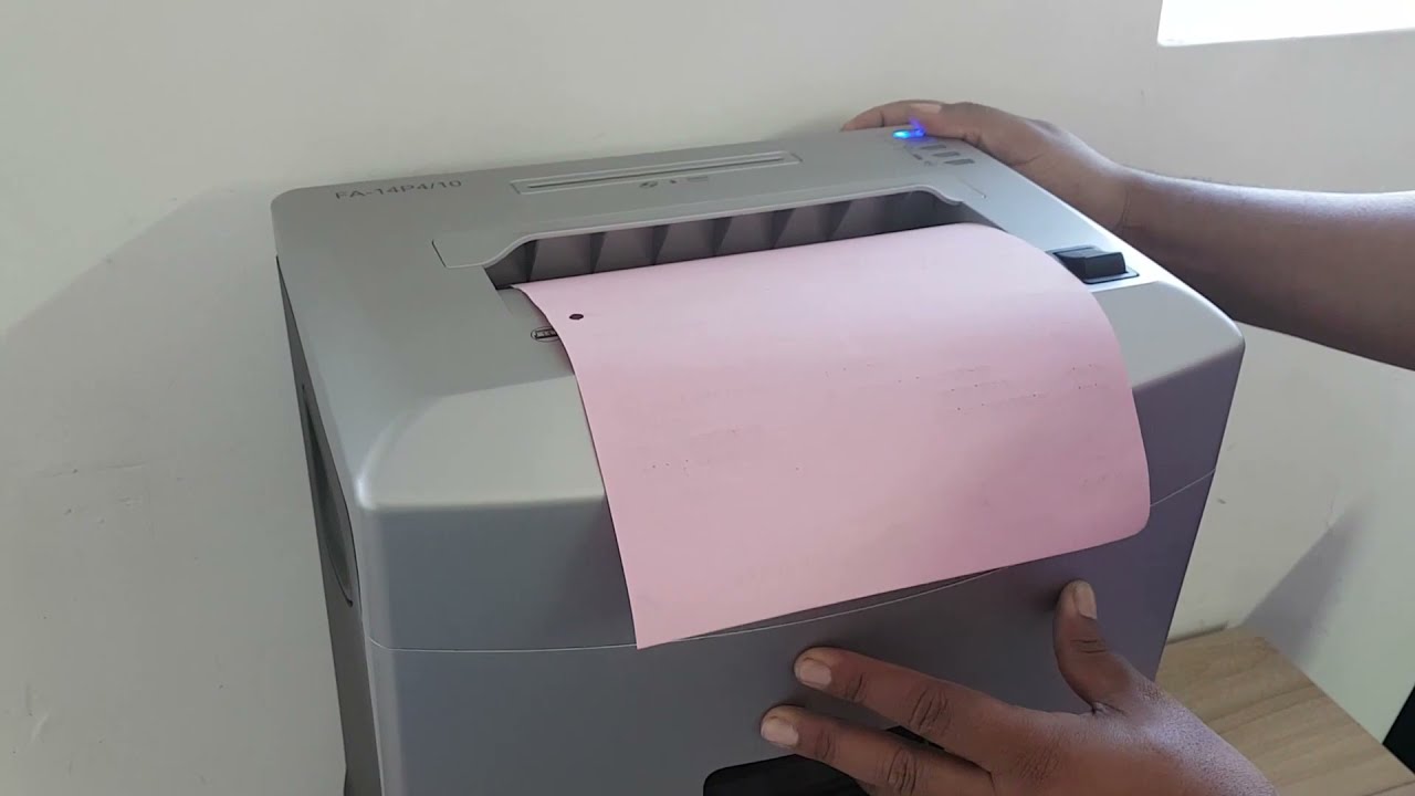 Fragmentadora de papel CD/DVD 14 folhas - Corte em Partículas